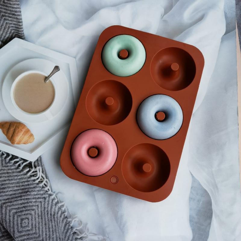 Baru # Cetakan Donat Silikon 6 - Donut Mold Silicone ulasan dan harga