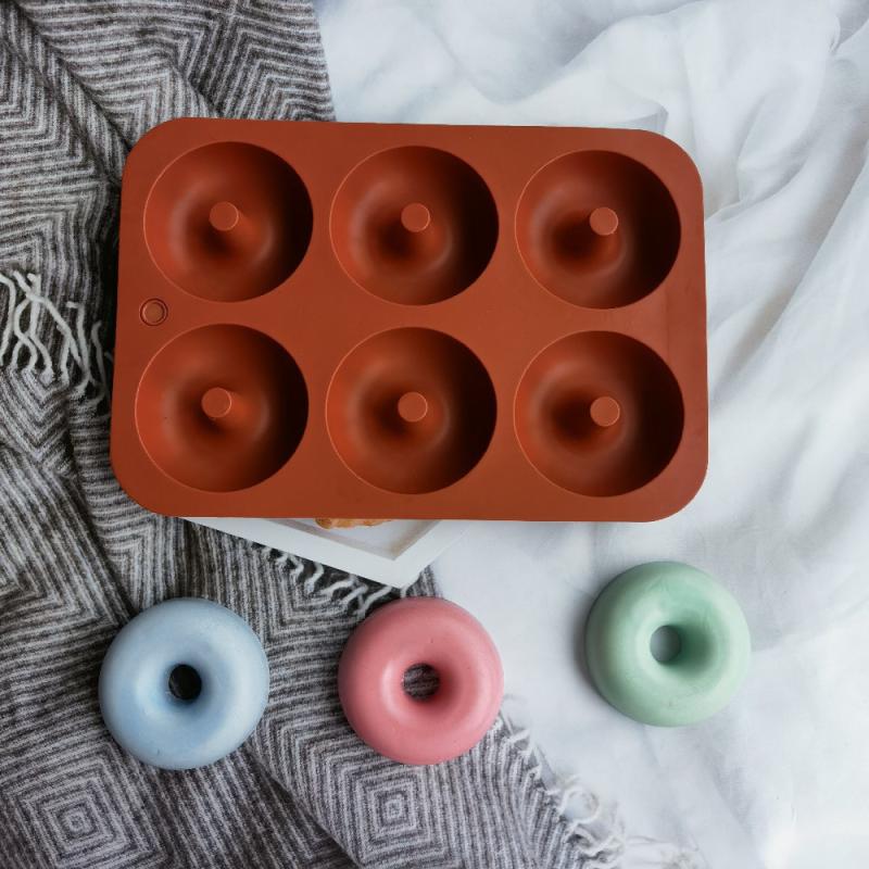 Baru # Cetakan Donat Silikon 6 - Donut Mold Silicone ulasan dan harga