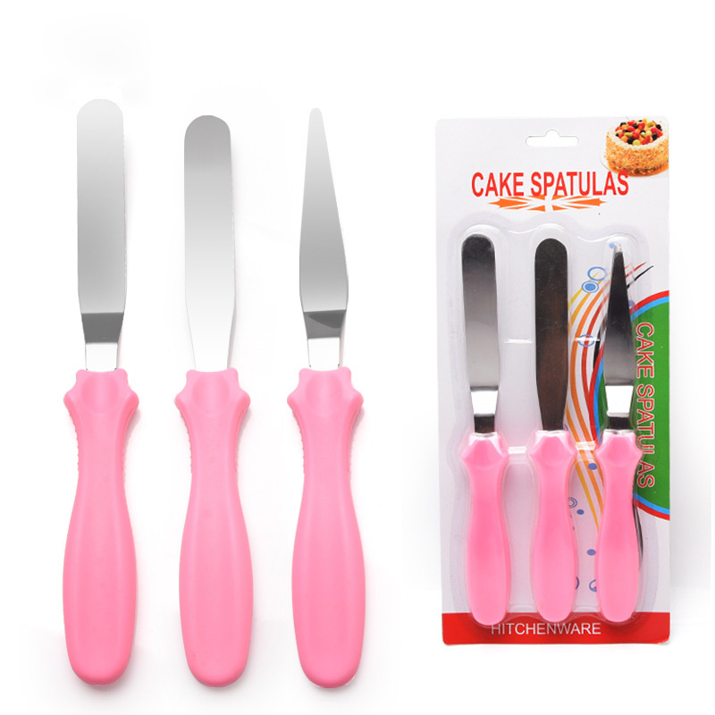 3 Buah/Set Spatula Kue Mentega - Okonomiyaki Spatula ulasan dan harga